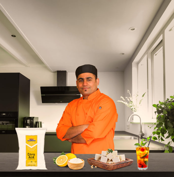 Rani Citric Acid Powder, Food Grade (Limbu Ka Ful) 14oz (400g) ~ Used for Cooking, Bath Bombs, Cleaning | Gluten Friendly | Indian Origin100g) ~ Used for Cooking, Bath Bombs, Cleaning | Gluten Friendly | Indian Origin