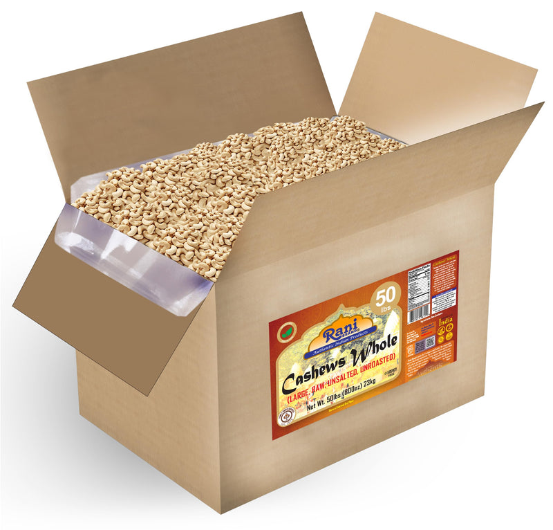 Rani Raw Cashews Whole (uncooked, unsalted) 800oz