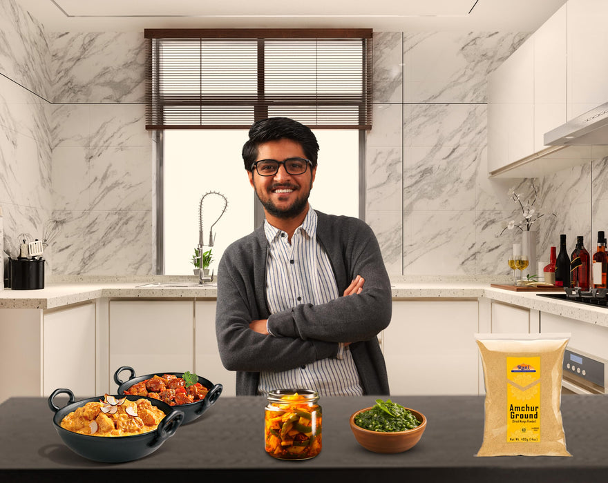 Rani Amchur (Mango) Ground Powder Spice 14oz (400g) ~ All Natural, Indian Origin | No Color | Gluten Friendly | Vegan | NON-GMO | Kosher | No Salt or fillers