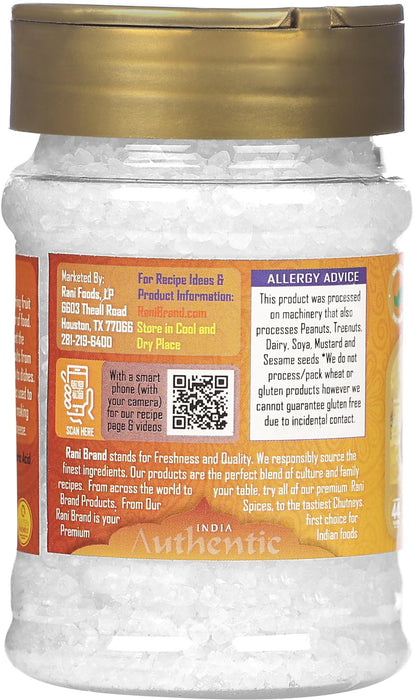 Rani Citric Acid Powder, Food Grade (Limbu Ka Ful) 5oz (141g) PET Jar ~ Used for Cooking, Bath Bombs, Cleaning | Gluten Friendly | Kosher | Indian Origin