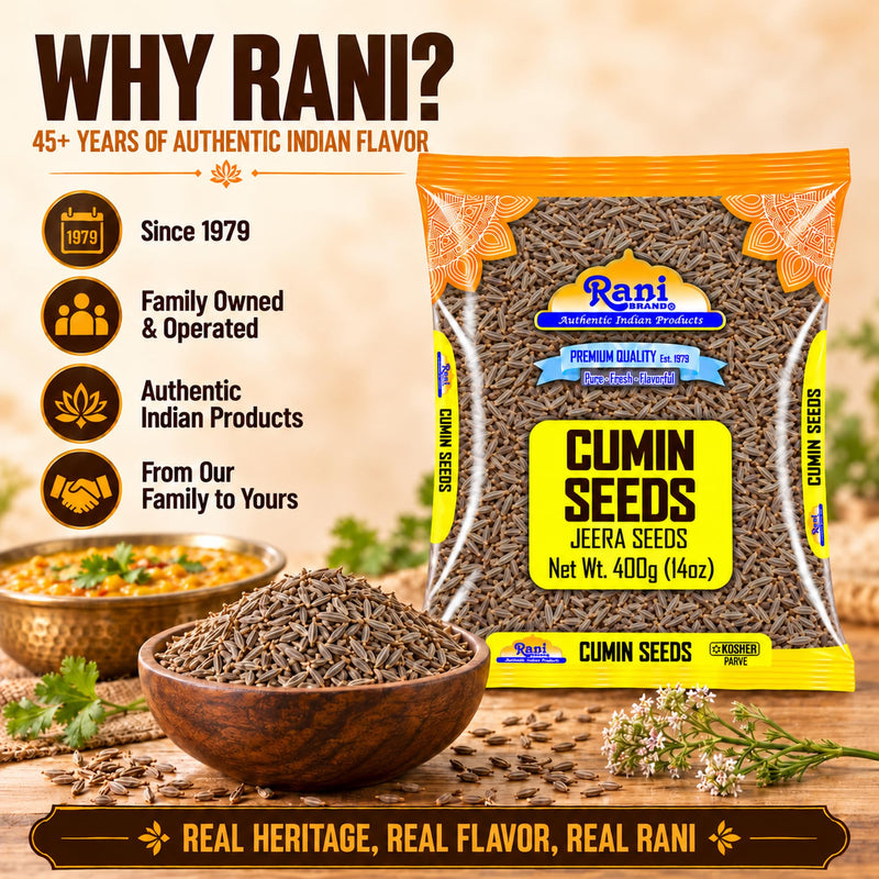 Rani Cumin Seeds Poly {5 Sizes Available}