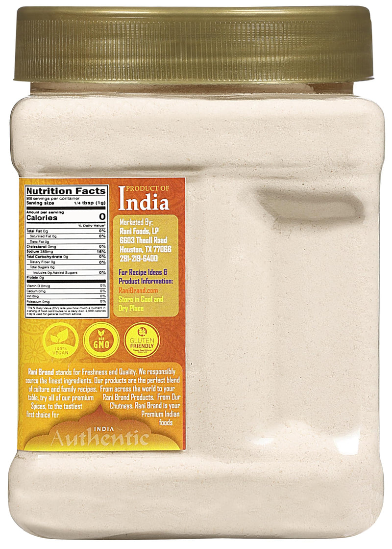 Rani Sendha Namak (Rock Salt) 32oz (2lbs) 908g PET Jar ~ All Natural | Vegan | Gluten Friendly | NON-GMO | Kosher | Indian Origin
