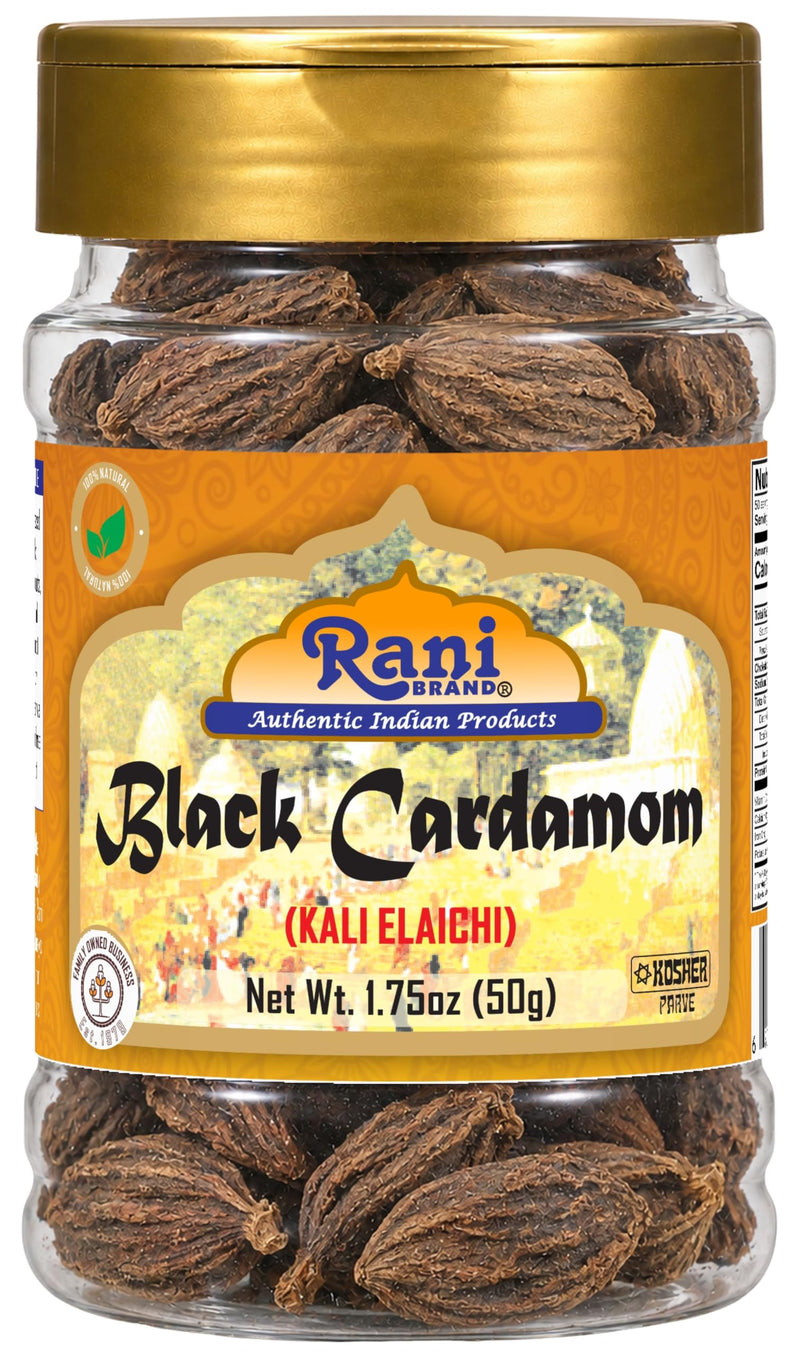 Rani Black Cardamom (Kali Elachi) {6 Sizes Available}