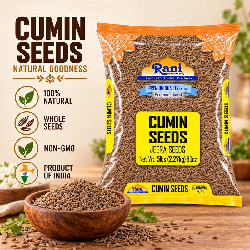 Rani Cumin Seeds Poly {5 Sizes Available}