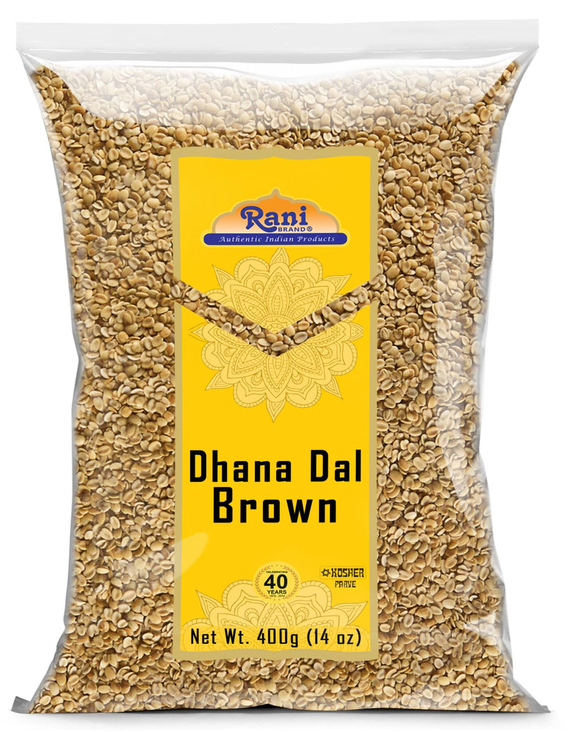 Rani Dhana Dal (Roasted Coriander Seeds) Brown 14oz