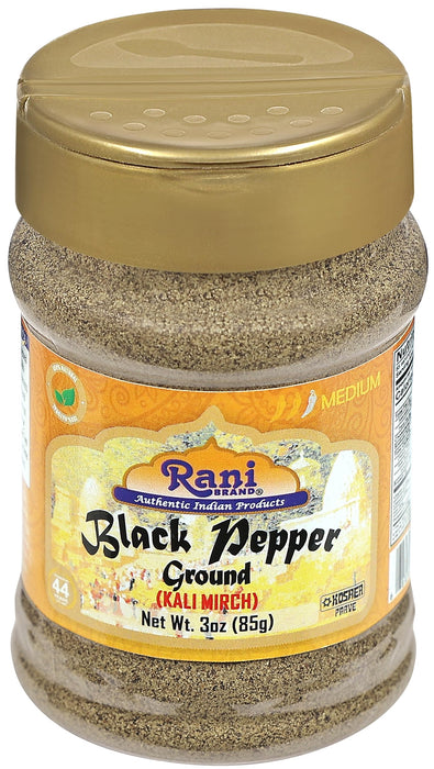 Rani Black Pepper Fine Grind {7 Sizes Available}