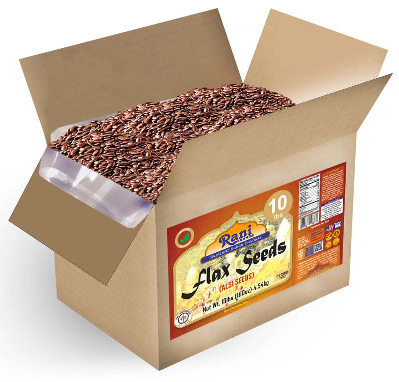 Rani Flax Seeds Whole Raw 160oz