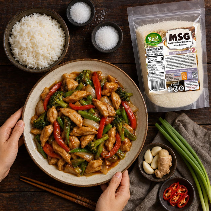 Rani MSG (Monosodium Glutamate) 14oz (400g) ~ Gluten Free | NON-GMO | Kosher | Vegan | Product of Vietnam