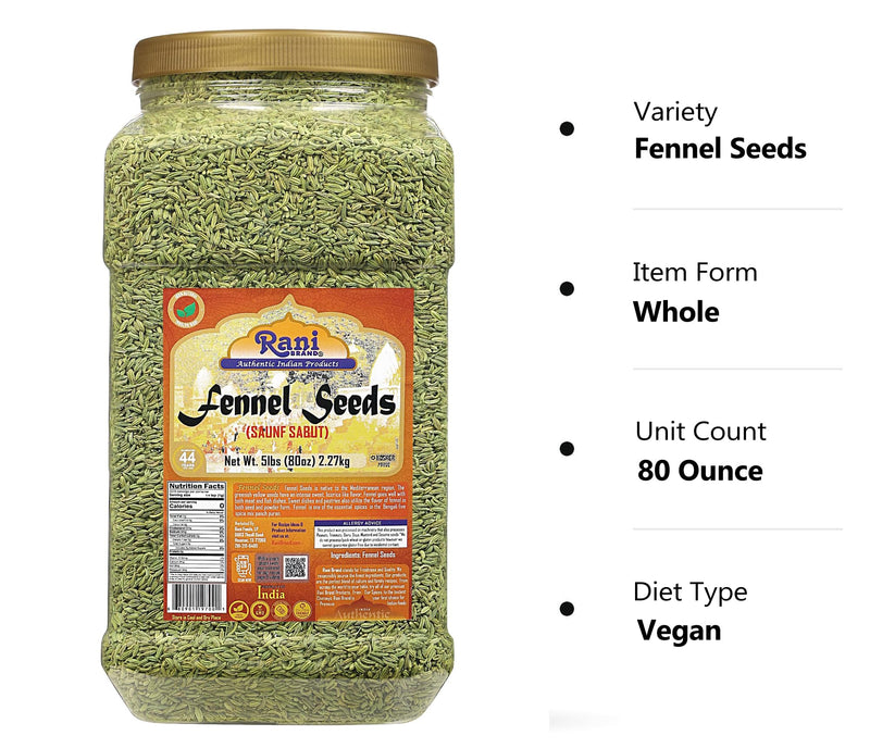 Rani Fennel Seeds {9 Sizes Available}