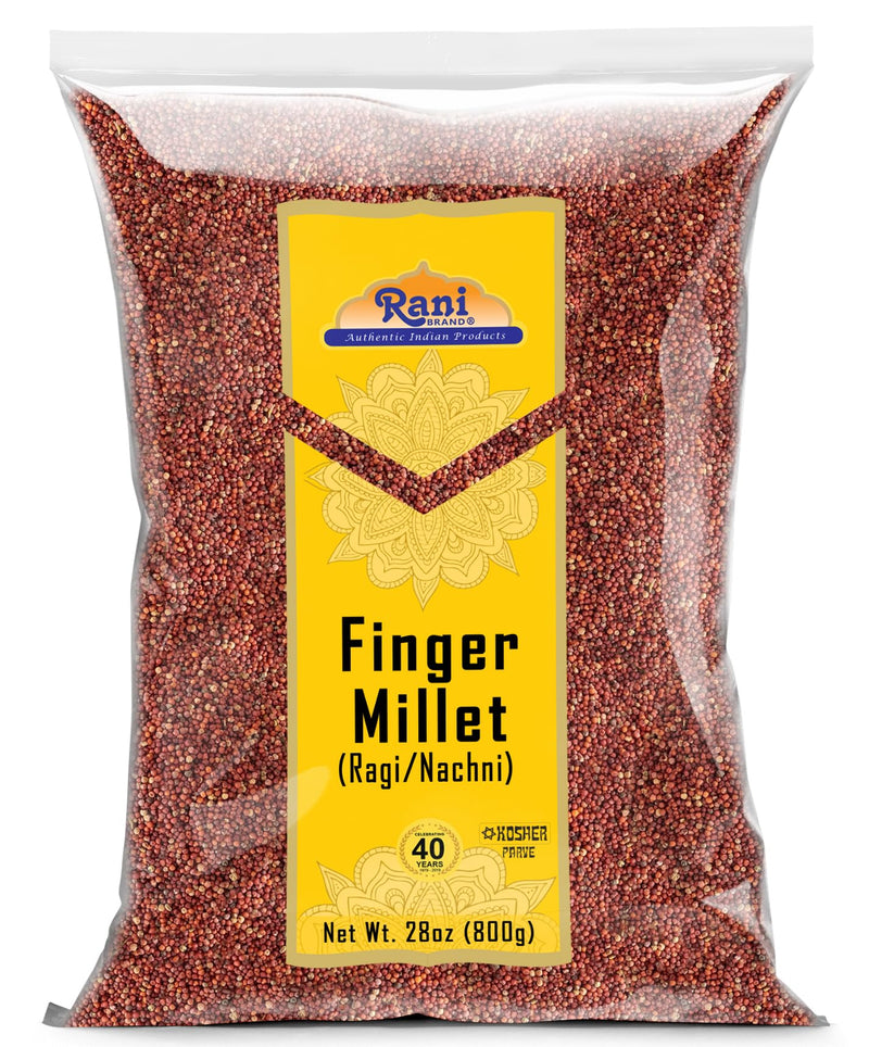 Rani Ragi Finger Millet (Eleusine Coracana) Whole Ancient Grain Seeds~ All Natural | Gluten Free Ingredients | NON-GMO | Vegan | Indian Origin