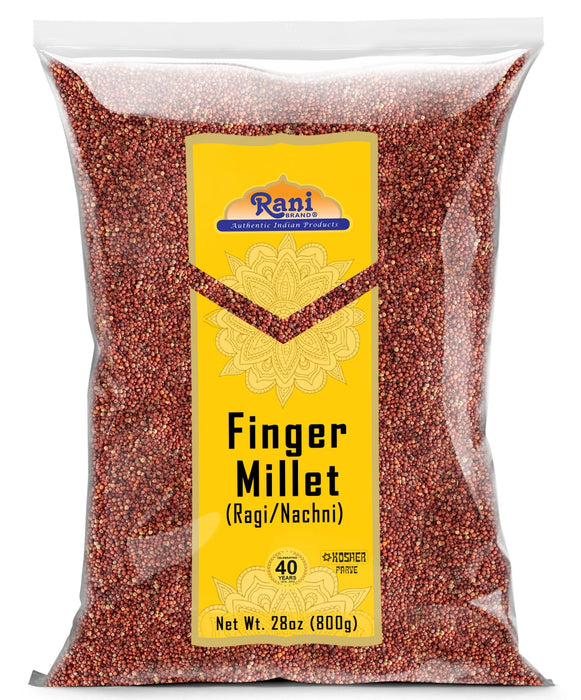 Rani Ragi Finger Millet (Eleusine Coracana) Whole Ancient Grain Seeds~ All Natural | Gluten Free Ingredients | NON-GMO | Vegan | Indian Origin