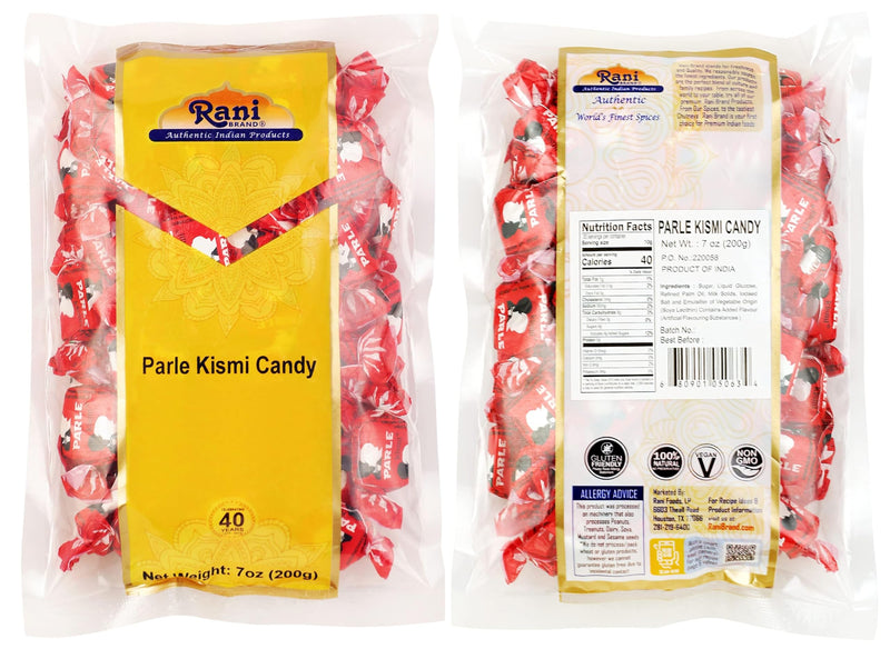 Rani Assorted Candies 7oz (200g) Pack of 6, Mango Bite, Kachha Aam, Kismi, Pulse Green, Hajmola, Center Fruits Candy ~ Indian Tasty Treats | Vegan | Gluten Friendly | NON-GMO | Indian Origin