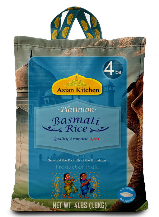 Asian Kitchen Platinum Basmati Rice Aged 24 months {4 Sizes Available}