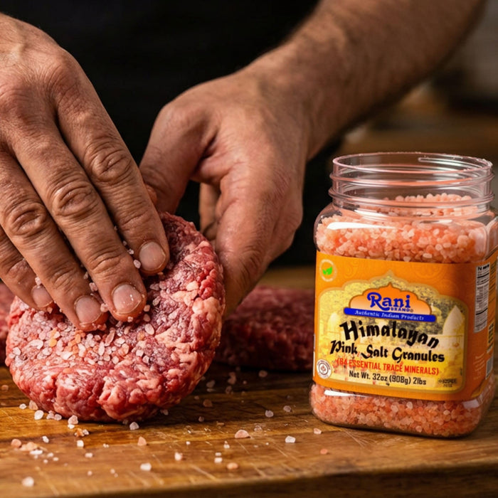 Rani Himalayan Pink Salt Granules {8 Sizes Available}