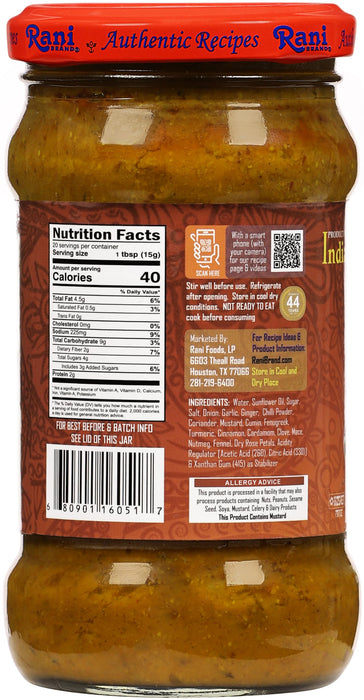 Rani Biryani Masala Curry Paste (Cooking Spice Paste for Indian Rice Dishes, Pullao/Pilau) 10.5oz (300g) Glass Jar ~ All Natural | Vegan | No Colors | Gluten Free | NON-GMO | Kosher | Indian Origin