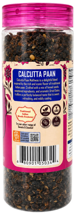 Rani Calcutta Mix (Calcutta Date & Fennel Mix) 7oz (200g) PET Jar ~ Indian Tasty Treats | Vegan | Gluten Friendly | NON-GMO | Indian Origin