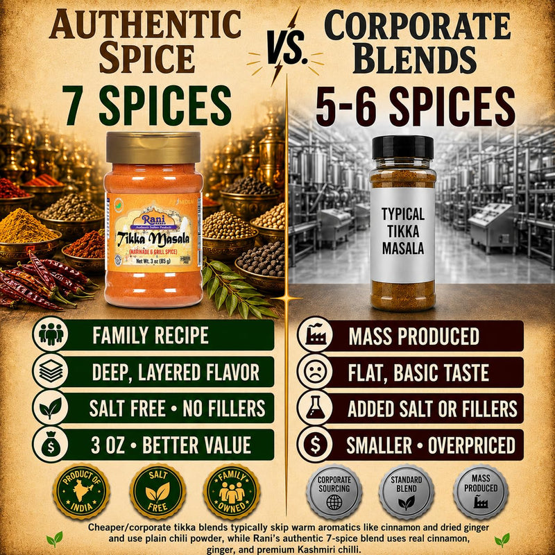 Rani Tikka Masala Indian 7-Spice Blend  {13 Available Sizes}