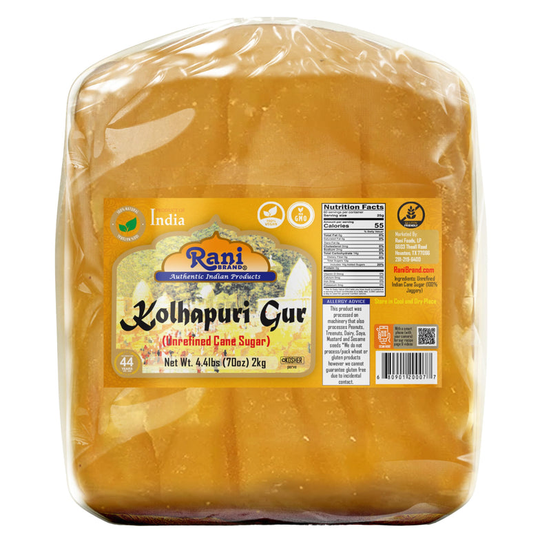 Rani Kolhapuri Gur (Jaggery) 2kg 4.4lb