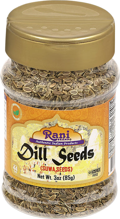 Rani Dill Seeds (Suwa / Sua) Whole, Spice 3oz (85g) ~ All Natural | Gluten Free Ingredients | NON-GMO | Kosher | Vegan | Indian Origin, Weed