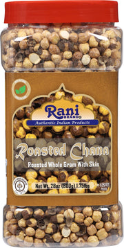 Rani Roasted Chana (Chickpeas) Plain Flavor 28oz