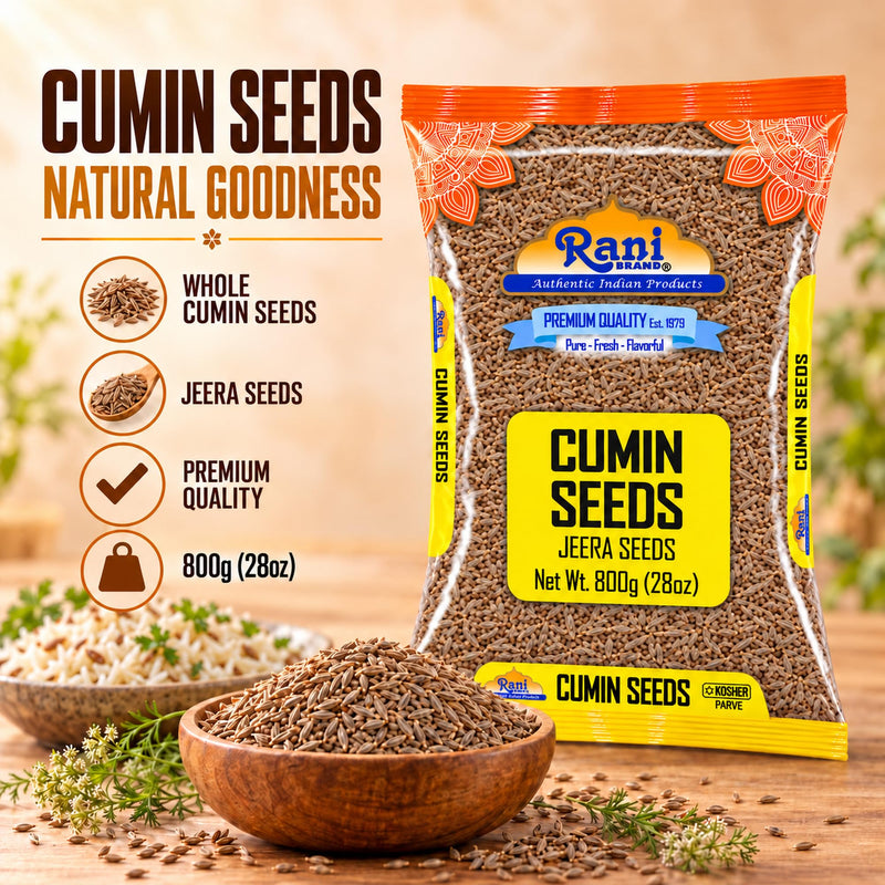 Rani Cumin Seeds Poly {5 Sizes Available}