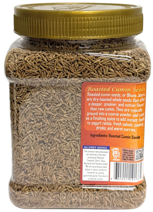 Rani Roasted Cumin Seeds Whole (Bhuna Jeera Seeds) Spice 16oz (1lb) 454g PET Jar ~ All Natural | Gluten Friendly | NON-GMO | Kosher | Vegan | Indian Origin