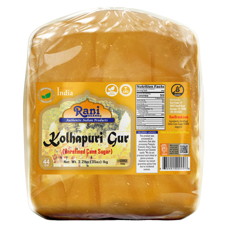 Rani Kolhapuri Gur (Jaggery) 1kg 2.2lb