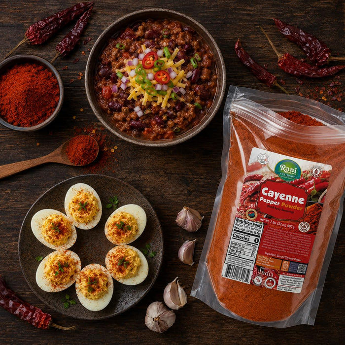 Rani Cayenne Pepper Powder (Hot & Spicy Seasoning) 32oz (2lbs) 908g ~ All Natural | Gluten Free | NON-GMO | Kosher | Vegan | Product of India