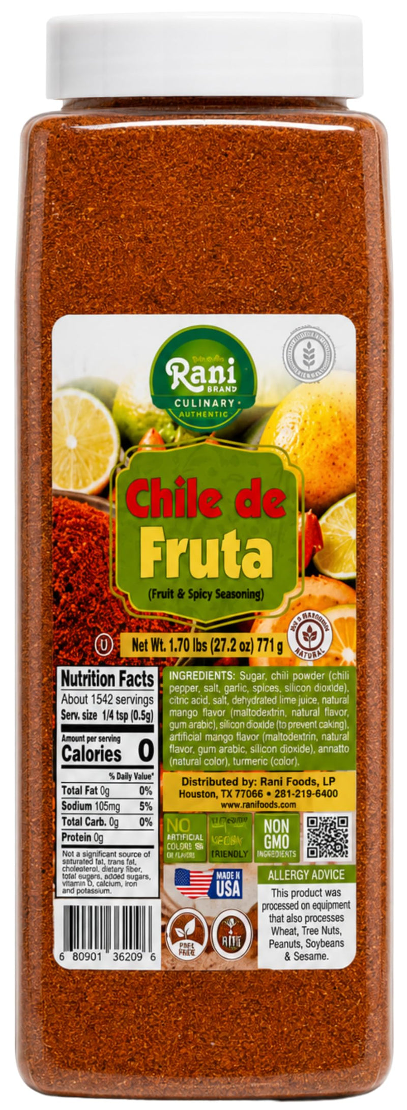 Rani Chile de Fruta (Fruity & Spicy Seasoning) 27.2oz
