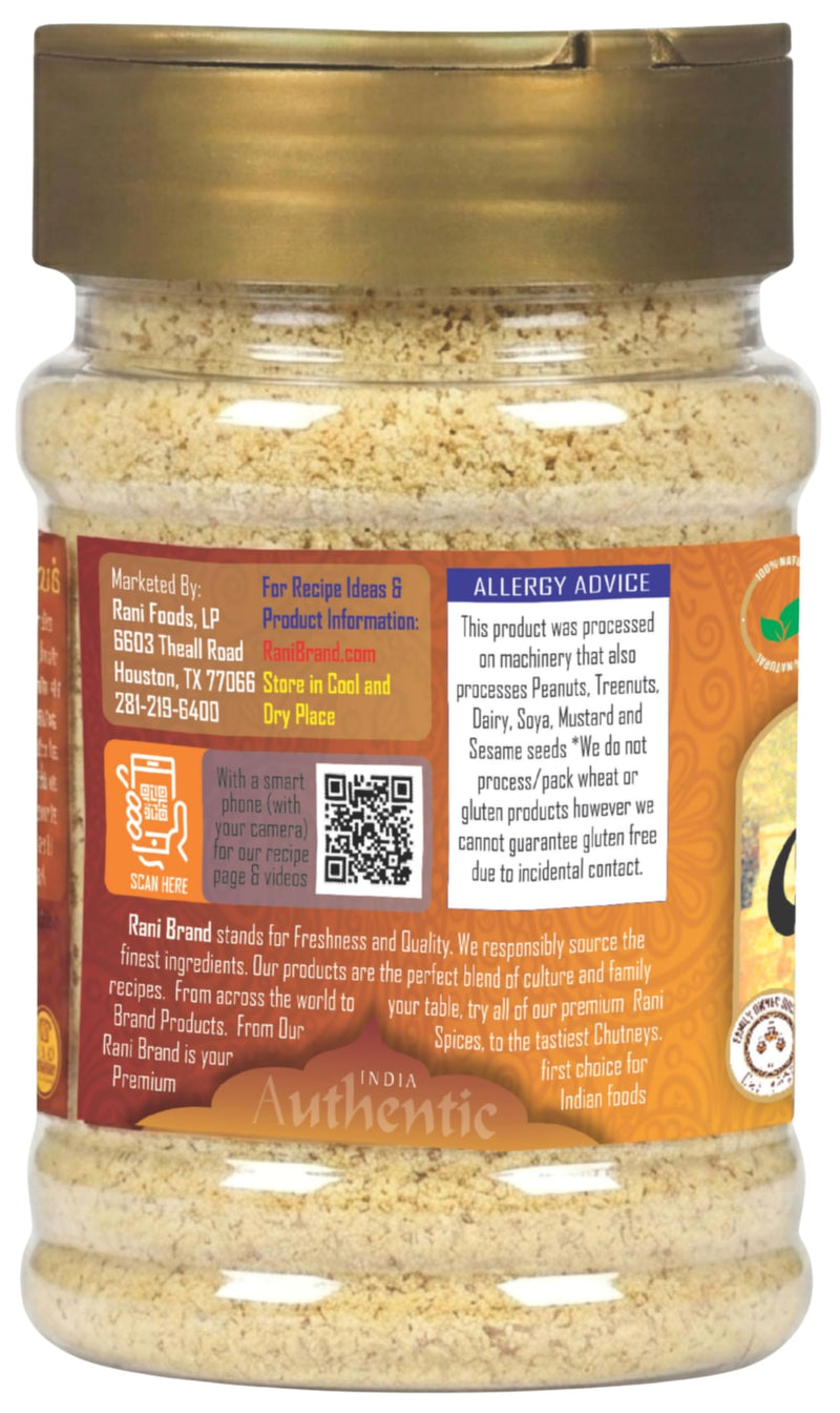 Rani Ginger (Adarak) Powder Ground, Spice 2.5oz (71g) PET Jar ~ All Natural | Vegan | Gluten Friendly | NON-GMO | Indian Origin