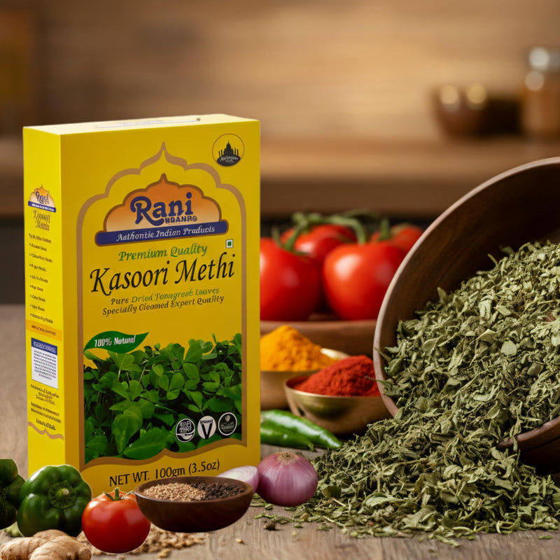 Rani Fenugreek Leaves Dried, All Natural 3.5oz
