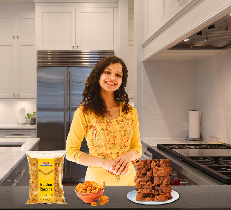Rani Golden Raisins 7oz (200g) ~ All Natural | Gluten Friendly | NON-GMO | Kosher | Vegan | Product of USA
