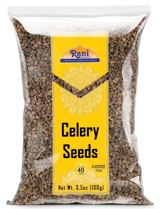 Rani Celery Seeds 3.5oz (100g) ~ All Natural | Gluten Friendly | Vegan | NON-GMO | Kosher | Indian Origin
