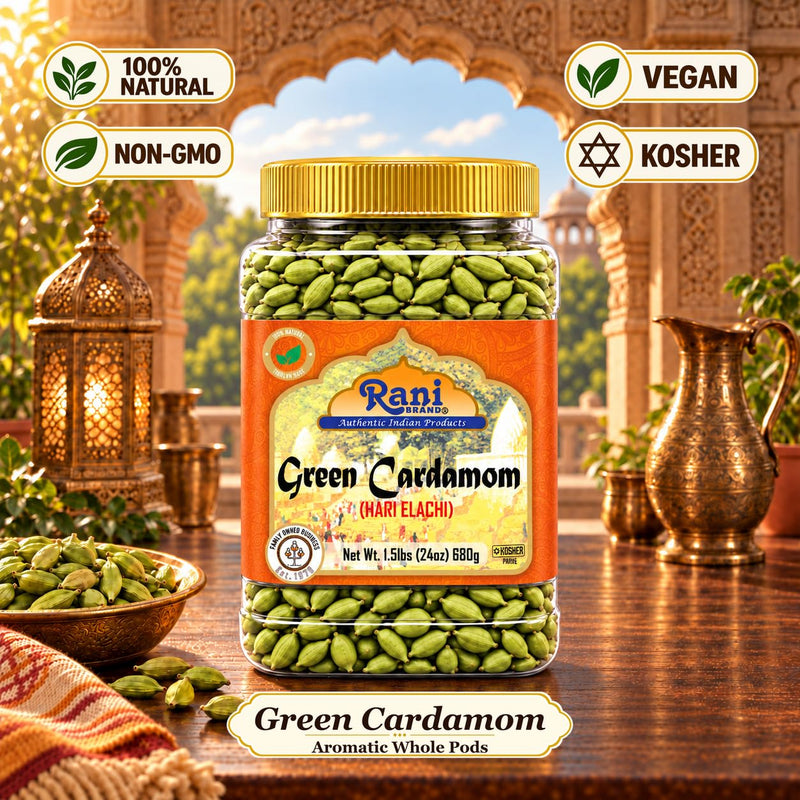 Rani Green Cardamom {13 Sizes Available}
