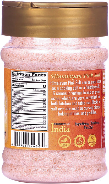 Rani Himalayan Pink Salt Granules {8 Sizes Available}