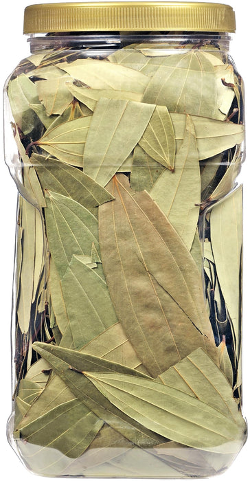 Rani Bay Leaf (Leaves) Whole Spice Hand Selected Extra Large 16oz (1lb) 454g PET Jar ~ All Natural | Gluten Friendly | NON-GMO | Vegan | Kosher | Indian Origin