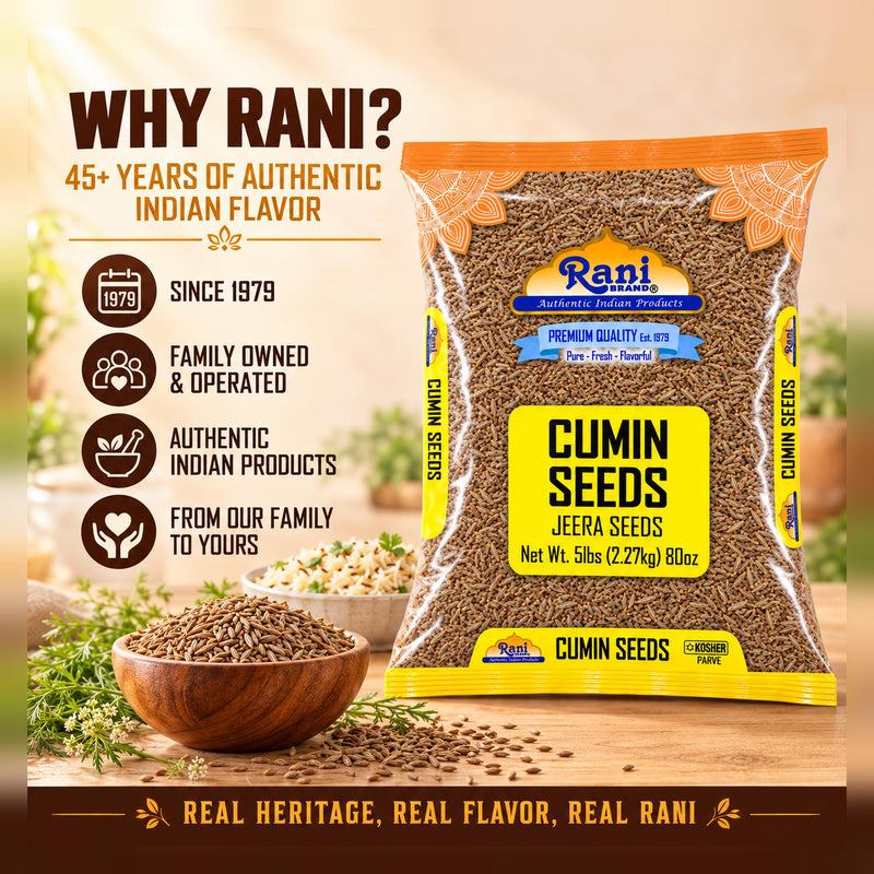 Rani Cumin Seeds Poly {5 Sizes Available}