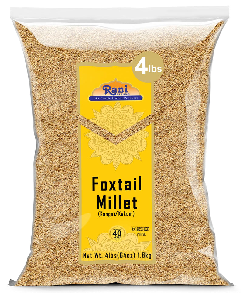 Rani Foxtail Millet Polished {3 Sizes Available}