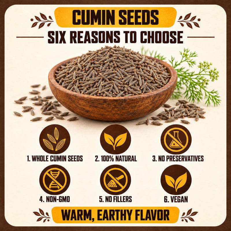 Rani Cumin Seeds Poly {5 Sizes Available}