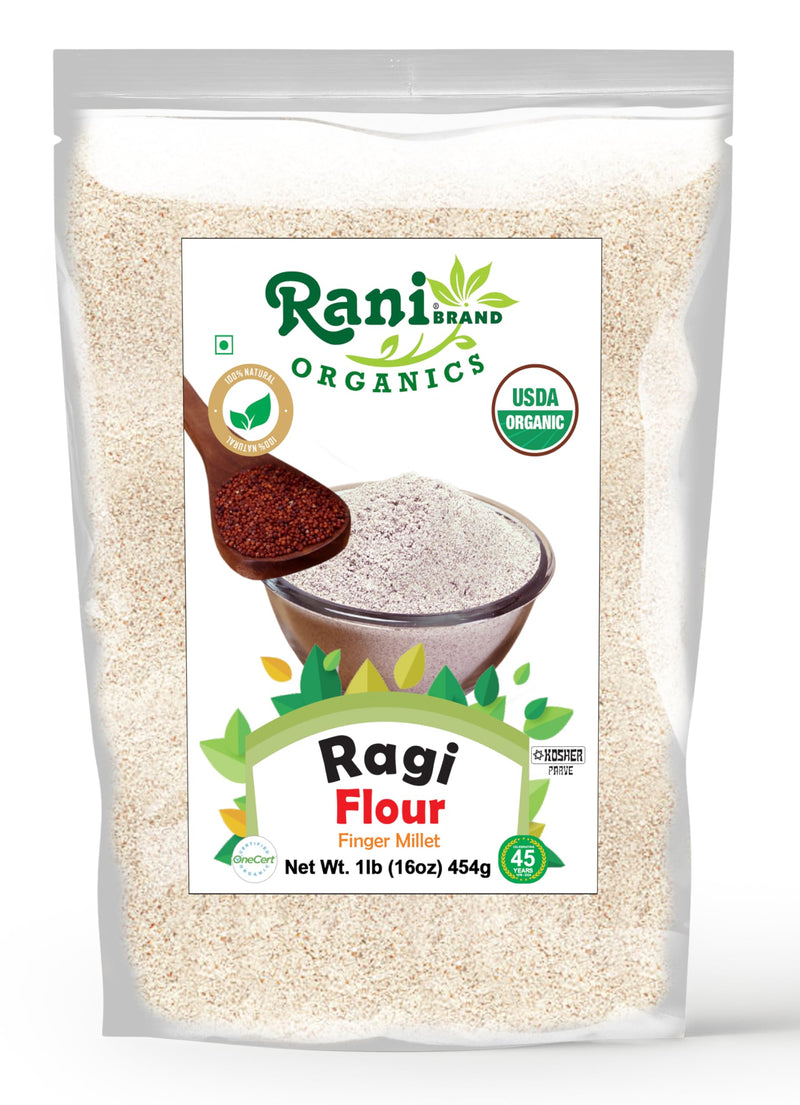 Rani Organic Ragi (Finger Millet) Flour 16oz