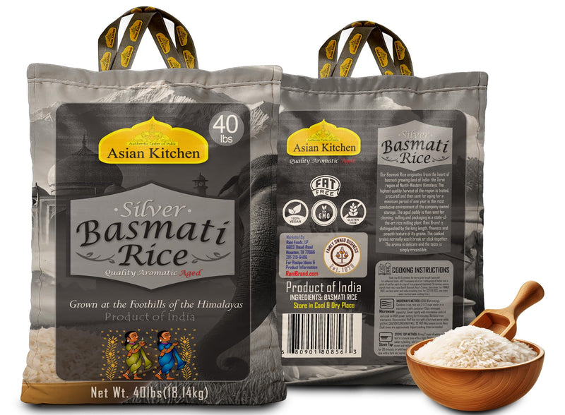 Asian Kitchen Silver White Basmati Rice Aged 18 months {4 Sizes Available}