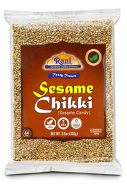 Rani Sesame Chikki (Brittle Candy) 3.5oz