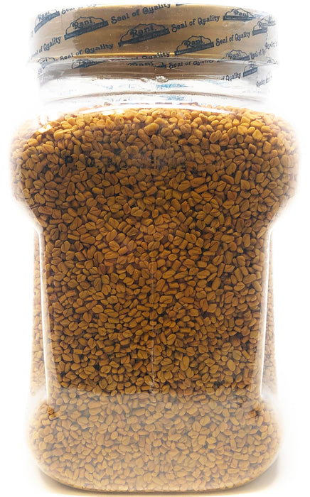 Rani Fenugreek (Methi) Seeds Whole 3lb (49oz) 1.38kg Bulk PET Jar, Trigonella foenum graecum ~ All Natural | Vegan | Gluten Friendly | Non-GMO | Kosher | Indian Origin, used in cooking & Ayurvedic