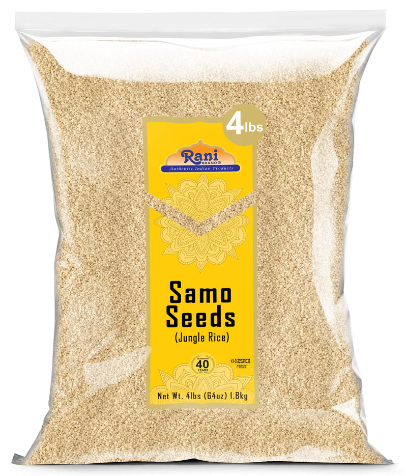 Rani Samo Seeds Whole (Japanese barnyard millet) Echinochloa frumentacea 64oz (4lbs) 1.81kg Bulk ~ All Natural | Vegan | Gluten Friendly | Kosher | NON-GMO