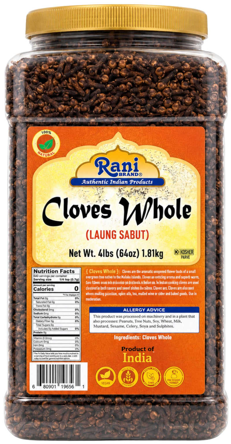 Rani Cloves Whole (Laung) Indian Spice 4lb