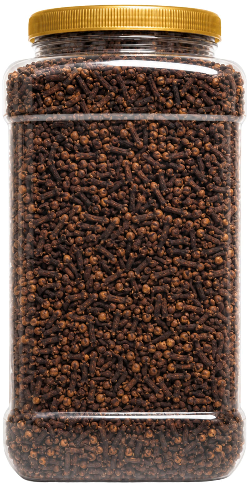 Rani Cloves Whole (Laung) Indian Spice 4lbs (64oz) 1.81kg Bulk PET Jar ~ All Natural, Gluten Friendly | NON-GMO | Kosher | Vegan | Indian Origin