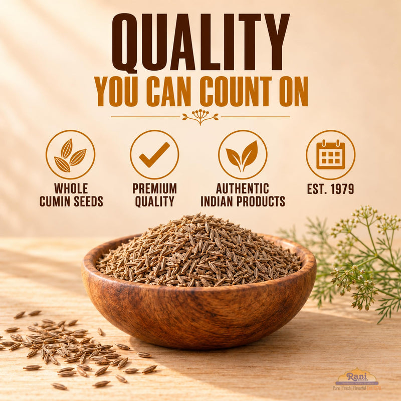 Rani Cumin Seeds Poly {5 Sizes Available}