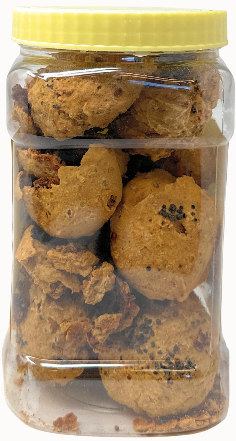 Rani Punjabi Wadi (Vadi) Lentil Spiced Flour Balls 14oz (400g) PET Jar ~ High Protein, All Natural | Vegan | No Colors | Indian Origin