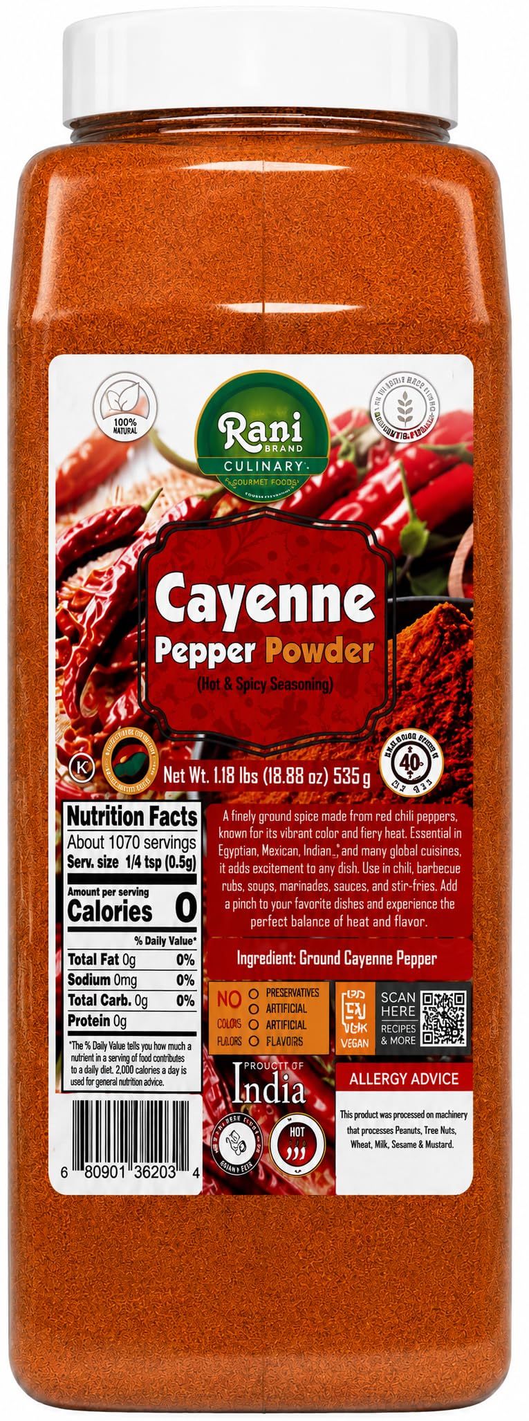 Rani Cayenne Pepper Powder 18.18oz