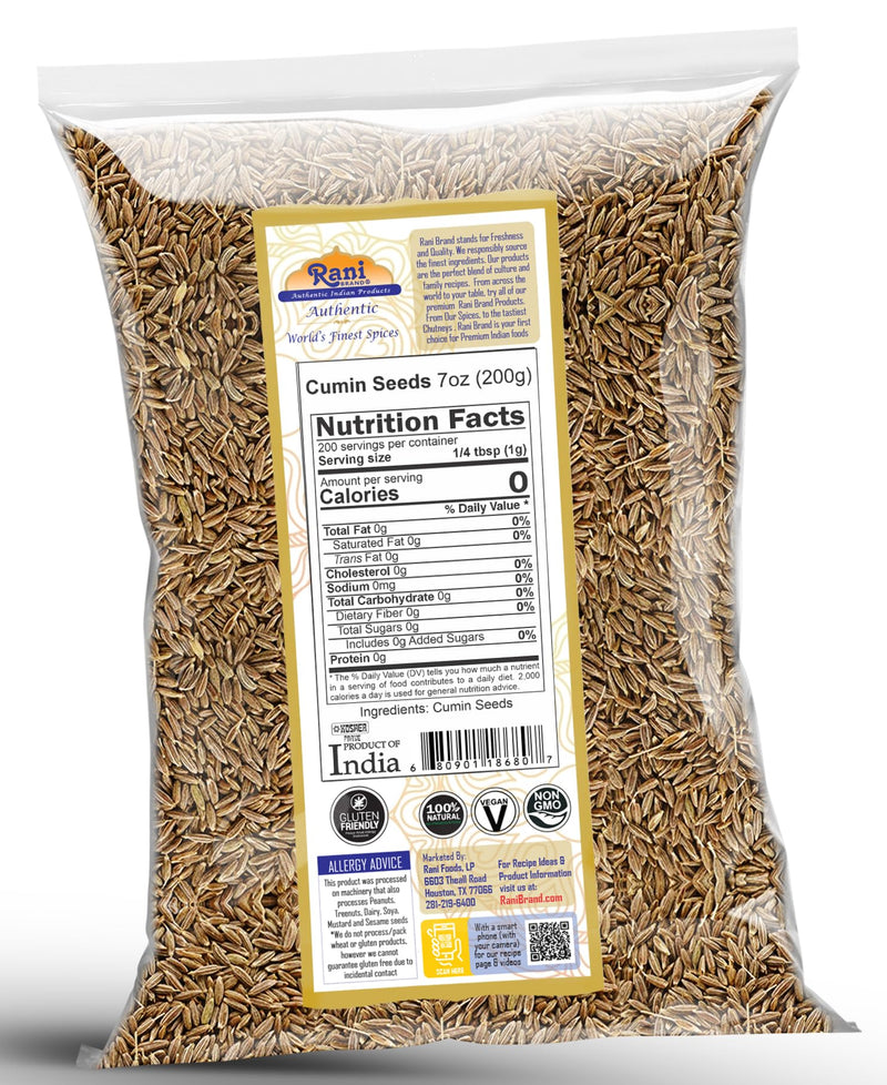 Rani Cumin Seeds Poly {5 Sizes Available}